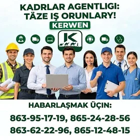 🔥Işgärler gerek gyssagly