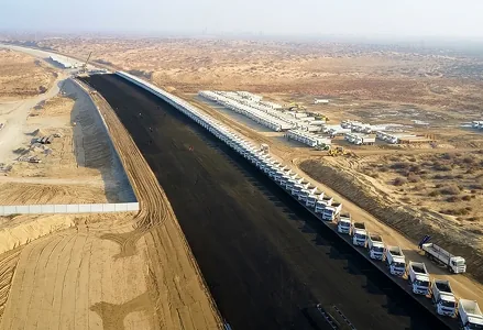 Подписано постановление о строительстве новой дороги между Ашхабадом и Дашогузом