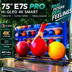 Hisense Tv 75 QLED 144Hz