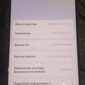 Redmi not 15 pro